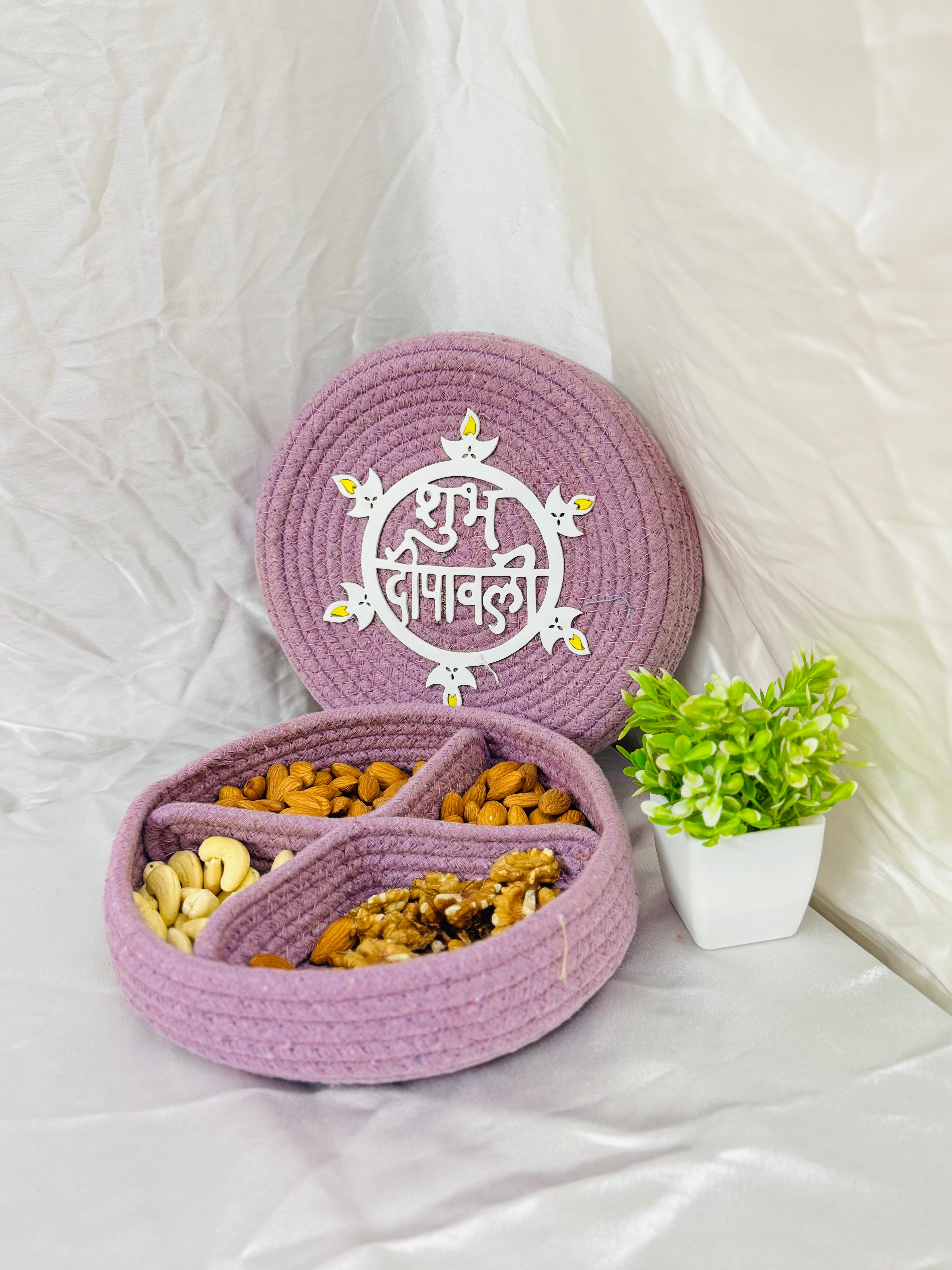 Dry Fruit Basket - Shubh Deepawali