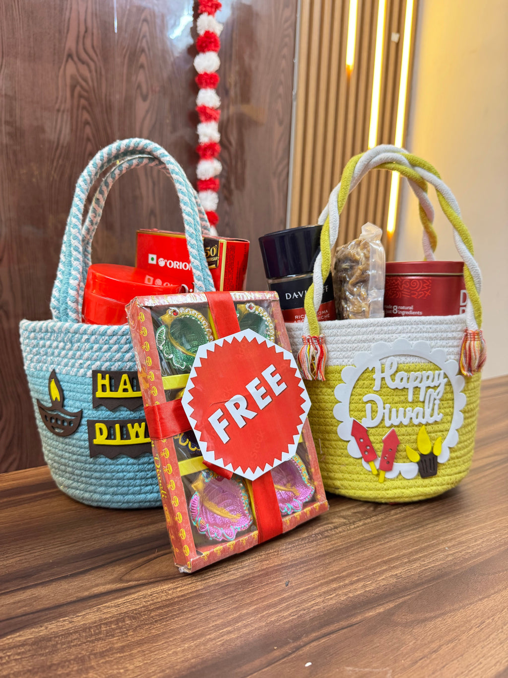 Set of 2 - Diwali Hamper Basket