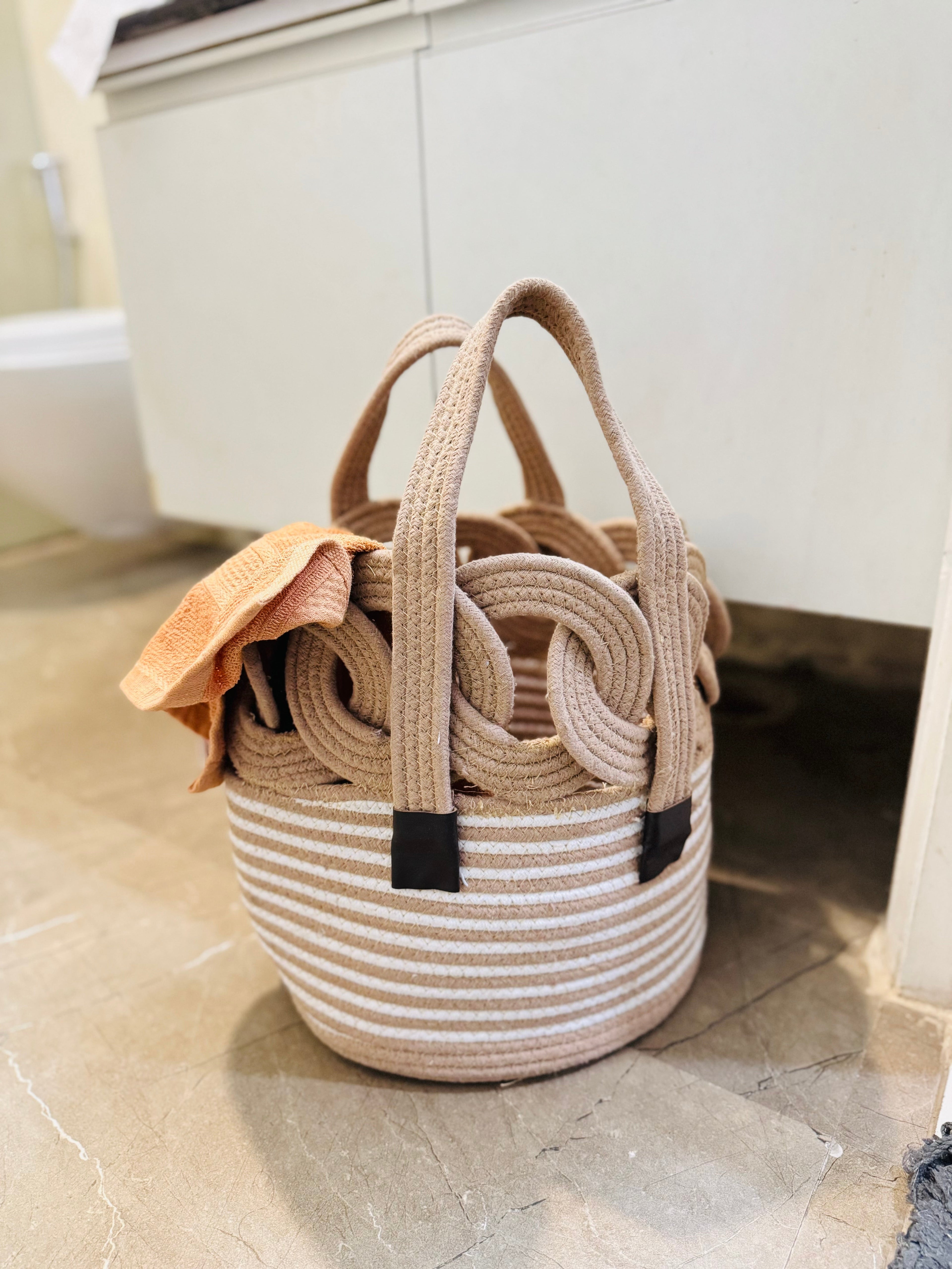 Ring Laundry Basket