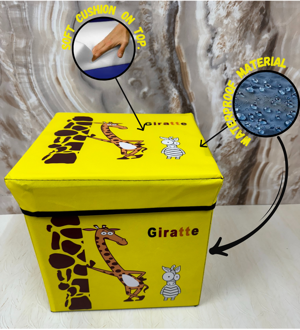 Giraffe Stool/Storage Box